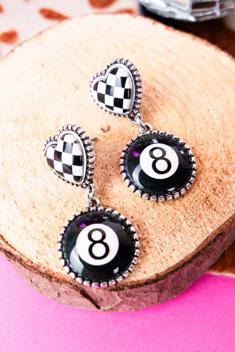 Stussy Spring 24 Jewelry 細う 8 Ball Earring