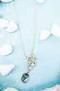 Coastal Stroll Turtle Goldtone Necklace - Wholesale Accessory Market