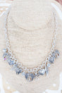 Angels Among Us Silvertone Charm Necklace - Wholesale Accessory Market
