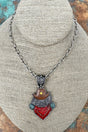 Old West Howdy Silvertone Necklace - Wholesale Accessory Market