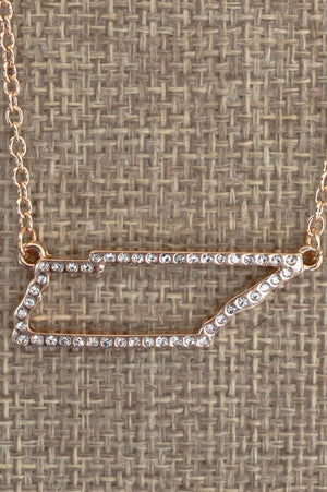 Tennessee Luxe Crystal Goldtone Necklace - Wholesale Accessory Market