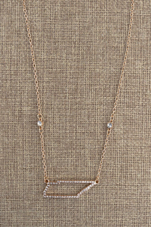 Tennessee Luxe Crystal Goldtone Necklace - Wholesale Accessory Market