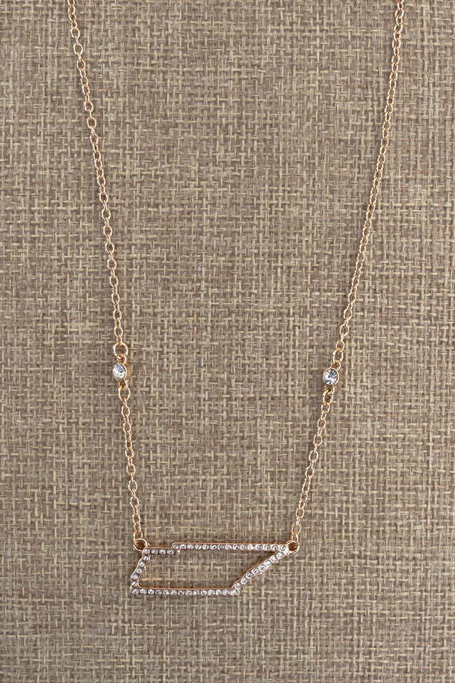Tennessee Luxe Crystal Goldtone Necklace - Wholesale Accessory Market