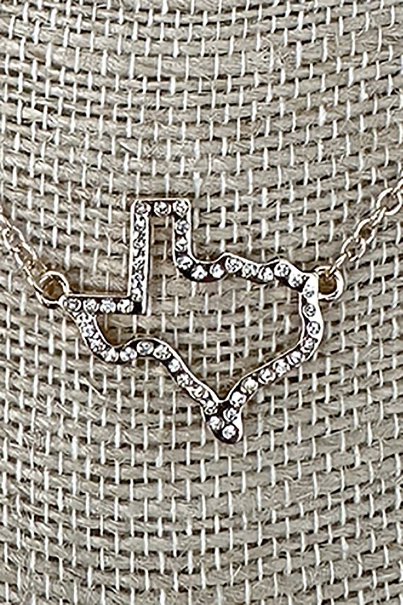 Texas Luxe Crystal Goldtone Necklace - Wholesale Accessory Market