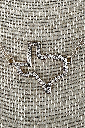 Texas Luxe Crystal Goldtone Necklace - Wholesale Accessory Market