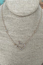 Texas Luxe Crystal Goldtone Necklace - Wholesale Accessory Market