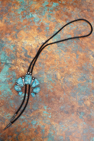 Turquoise Mesa Forge Naja Bolo Tie Necklace - Wholesale Accessory Market