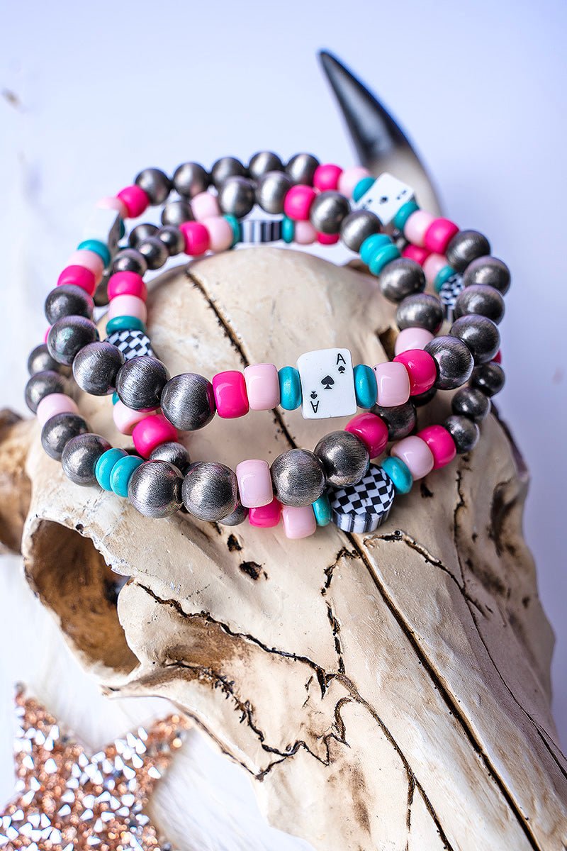 Atlantic City Ace Beaded Bracelet Set - Wholesale Accessory Market