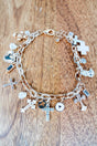 Spirit & Strength Two - Tone Charm Bracelet - Wholesale Accessory Market