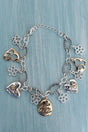 Generations of Love Two - Tone Charm Bracelet - Wholesale Accessory Market