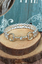 Bridle & Shine Crystal Two - Tone Bracelet - Wholesale Accessory Market