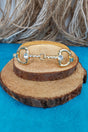 Saddle Club Social Crystal Goldtone Bracelet - Wholesale Accessory Market