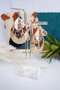 SALE! Leopard Point Reyes Goldtone Teardrop Earrings - Wholesale Accessory Market