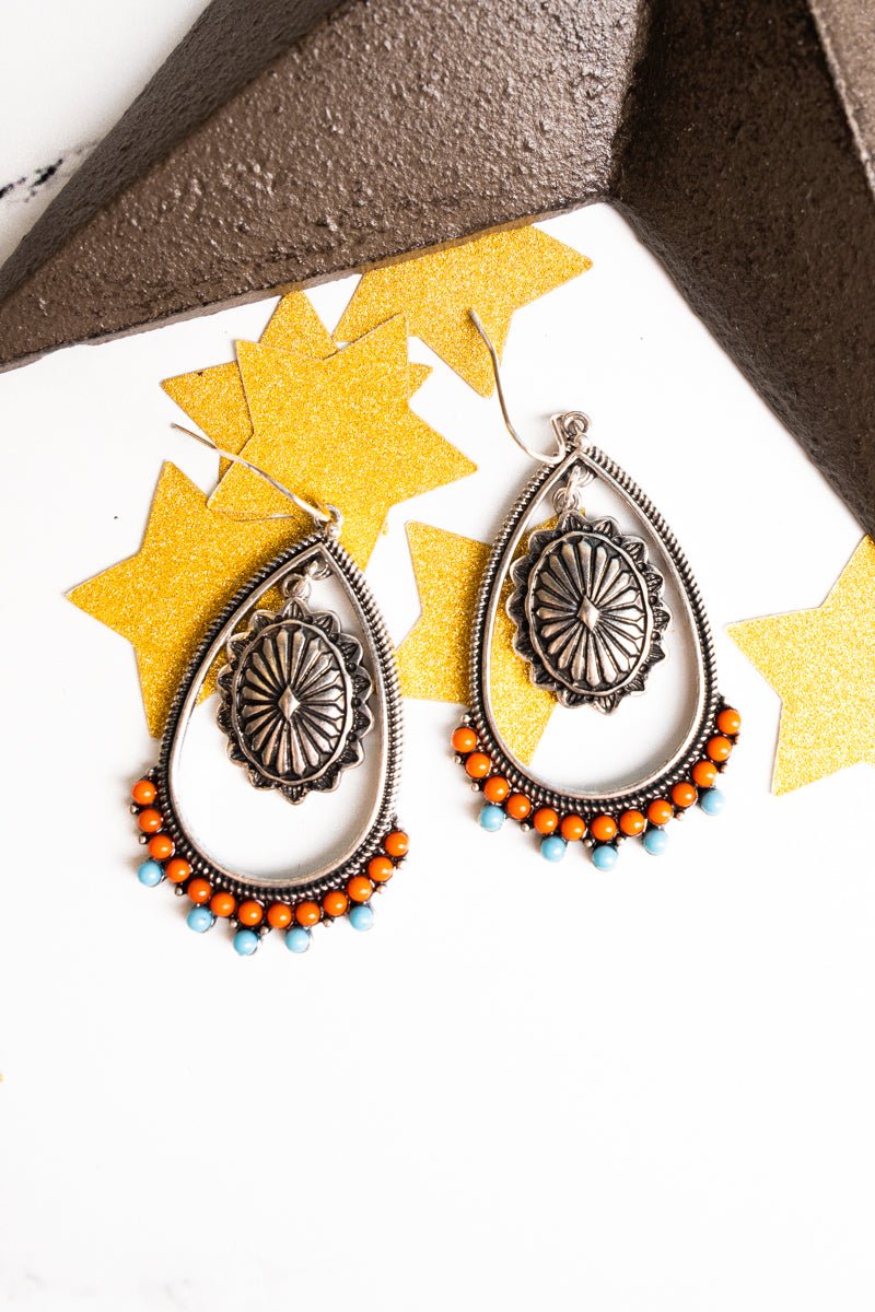 SALE! Rebekah Teardrop Silvertone Earrings - Wholesale Accessory Market