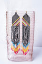 SALE! Queen Creek Black Seed Bead Fringe Earrings - Wholesale Accessory Market