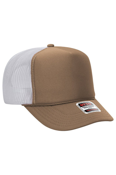OTTO Dark Green and Khaki Foam Front High Crown Back Split  display picture 2