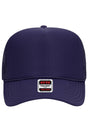 OTTO Purple Foam Front High Crown Trucker Hat - Wholesale Accessory Market