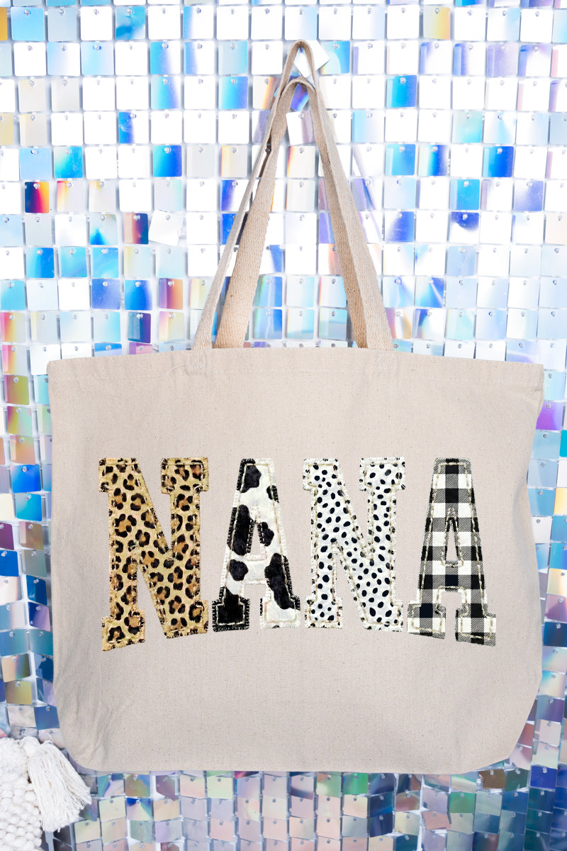 Pattern Play Nana Canvas Jumbo Tote