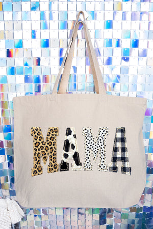 Pattern Play Mama Canvas Jumbo Tote