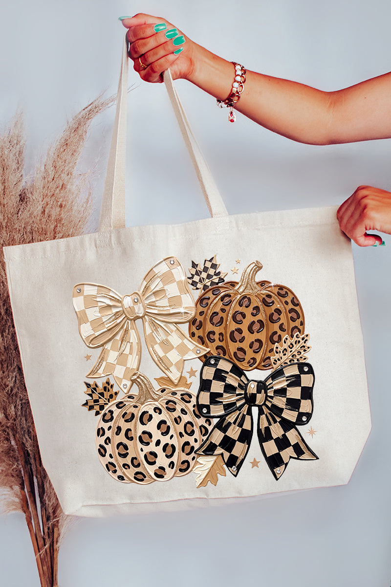 Haute Harvest Canvas Jumbo Tote
