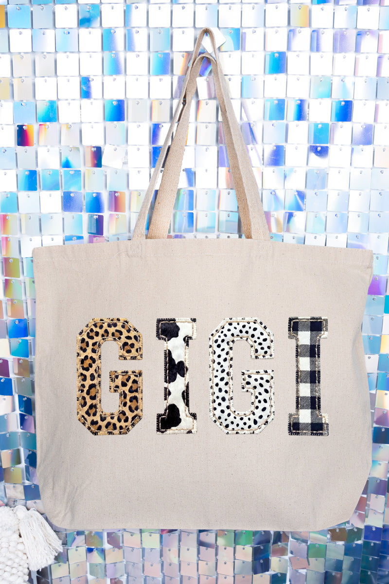 Pattern Play Gigi Canvas Jumbo Tote