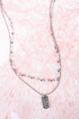 Crystal Avenue Perfect Harmony Silvertone Layered Necklace - Wholesale Accessory Market