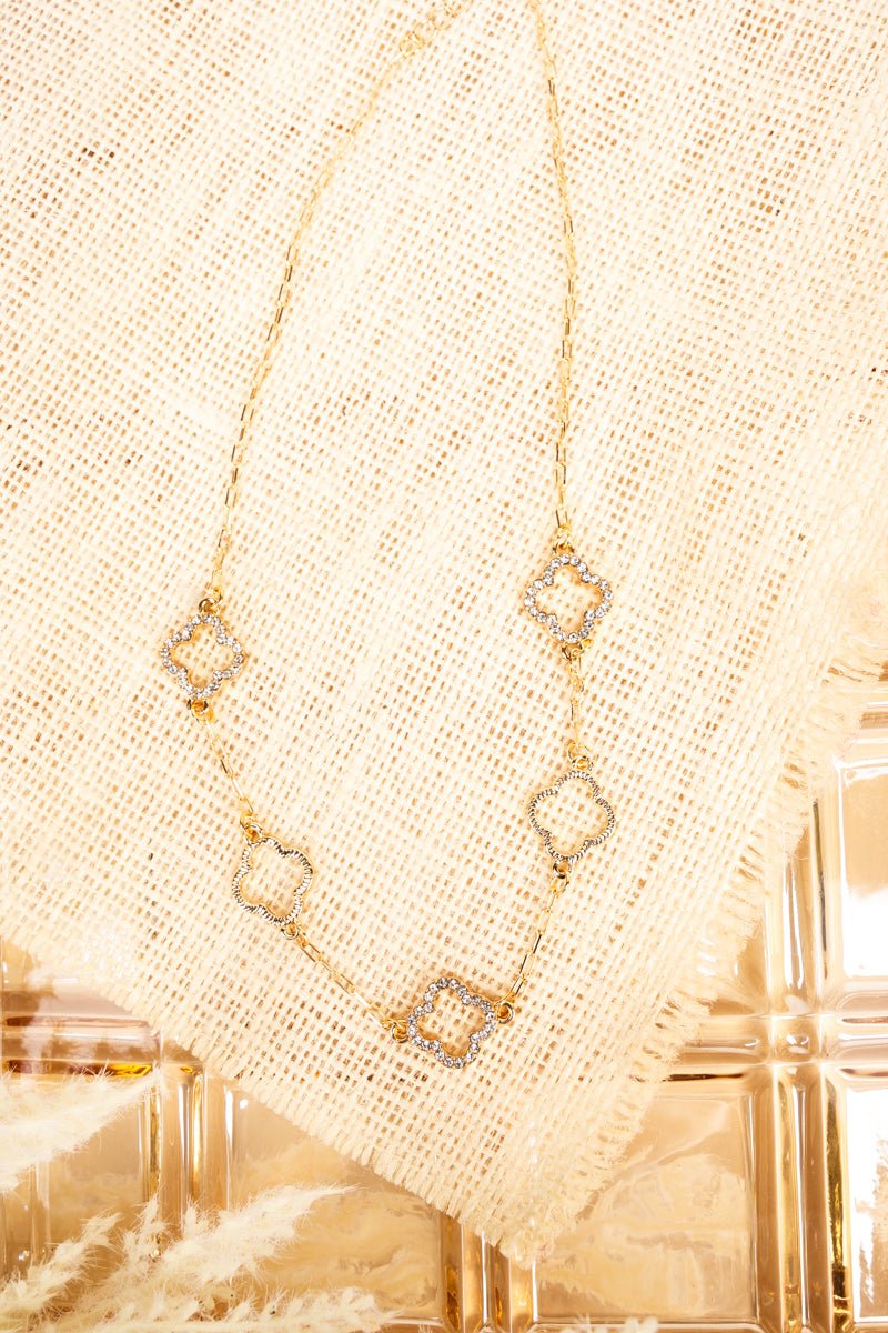 Crystal Avenue Maclennan Crystal Morocco Goldtone Necklace - Wholesale Accessory Market