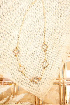 Crystal Avenue Maclennan Crystal Morocco Goldtone Necklace - Wholesale Accessory Market