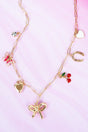 Crystal Avenue Liliana Goldtone Charm Necklace - Wholesale Accessory Market