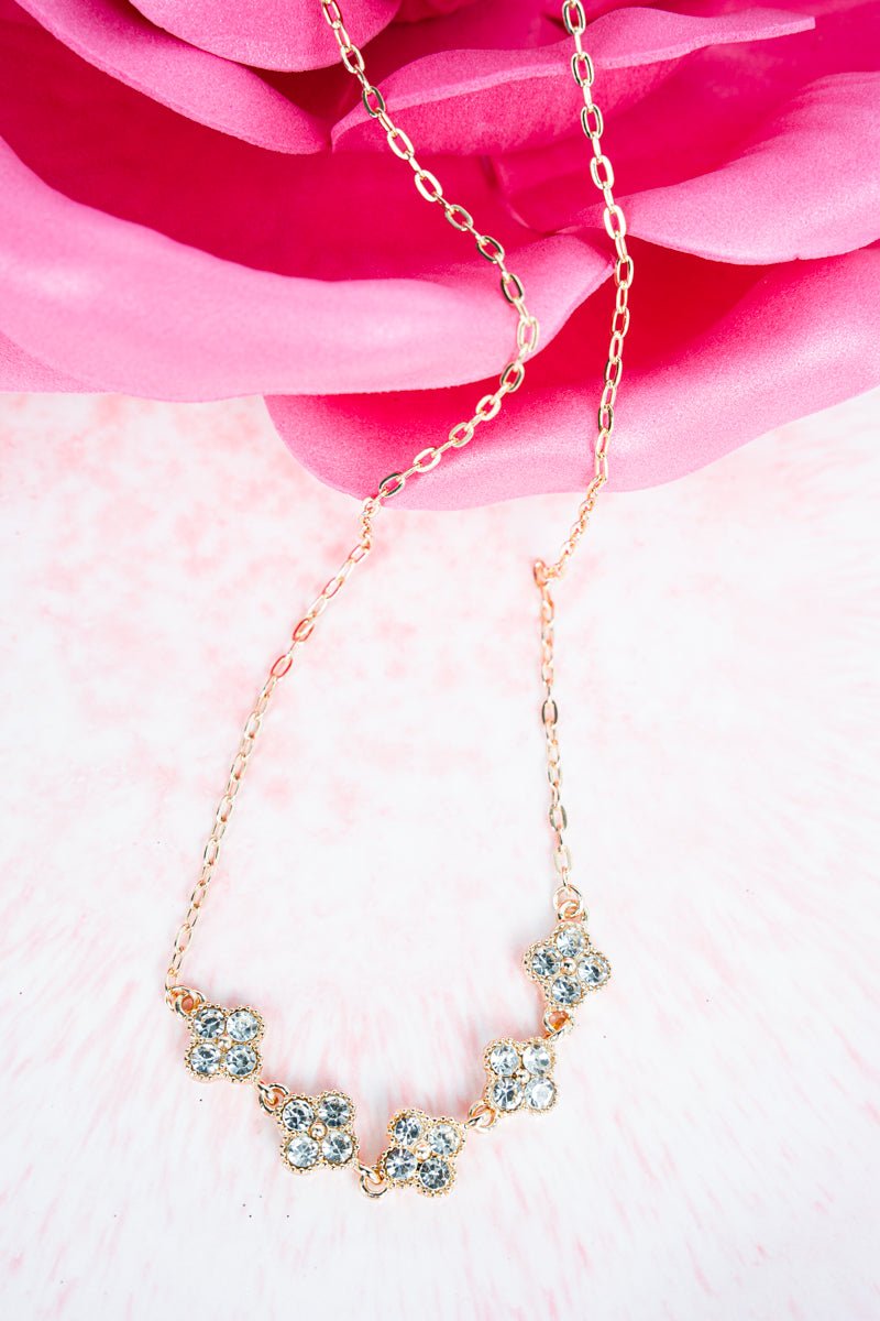 Crystal Avenue Signature Shine Goldtone Necklace - Wholesale Accessory Market