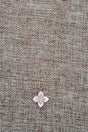 Crystal Avenue Whispering Fleur Goldtone Necklace - Wholesale Accessory Market