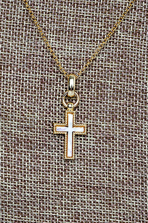 Crystal Avenue Quiet Grace Goldtone Necklace - Wholesale Accessory Market