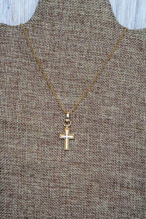 Crystal Avenue Quiet Grace Goldtone Necklace - Wholesale Accessory Market