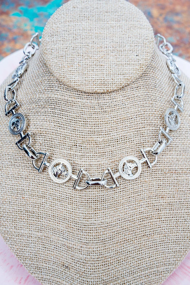 Crystal Avenue Derby District Silvertone Necklace - Wholesale Accessory Market