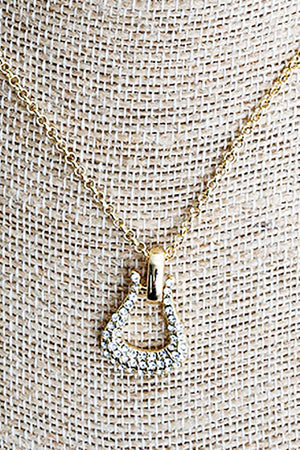 Crystal Avenue Belmont Belle Crystal Goldtone Necklace - Wholesale Accessory Market