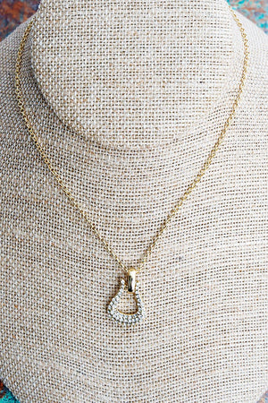 Crystal Avenue Belmont Belle Crystal Goldtone Necklace - Wholesale Accessory Market
