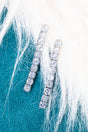 Crystal Avenue Cubic Zirconia Limitless Silvertone Earrings - Wholesale Accessory Market