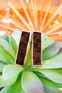 Crystal Avenue Goldbar Leopard Bar Earrings - Wholesale Accessory Market