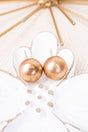 Crystal Avenue Wilma Worn Goldtone Pearl Stud Earrings - Wholesale Accessory Market