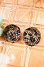 Crystal Avenue Ballroom Beauty Goldtone Earrings - Wholesale Accessory Market