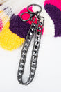 Crystal Avenue Black Haute Shot Keychain - Wholesale Accessory Market