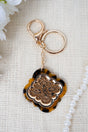 Crystal Avenue Urban Muse Goldtone Keychain - Wholesale Accessory Market