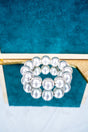 Crystal Avenue Wilma Worn Silvertone Pearl Bracelet - Wholesale Accessory Market