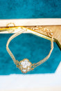 Crystal Avenue Farah White Morocco Bracelet - Wholesale Accessory Market
