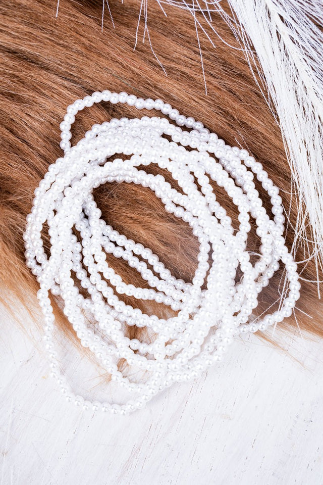 Crystal Avenue Willowbrook 3mm Pearl Bracelet Set - Wholesale Accessory Market