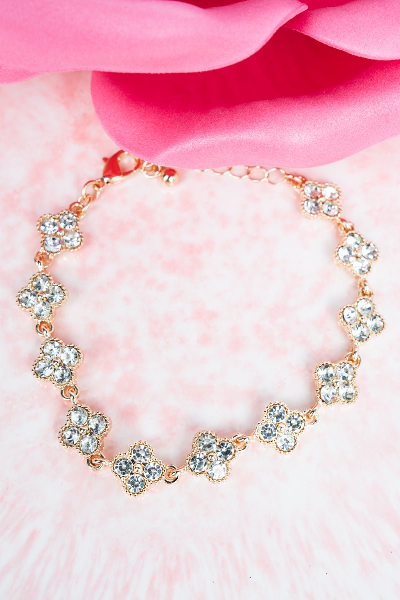 Crystal Avenue Signature Shine Goldtone Bracelet - Wholesale Accessory Market
