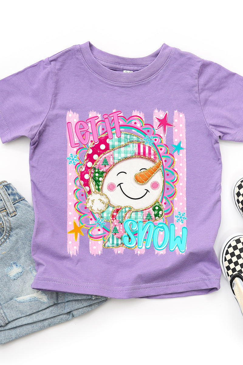 Toddler Snow Much Sass Fine Jersey Tee