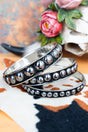 TIPI Cora Silvertone Studded Bangle Set - Wholesale Accessory Market