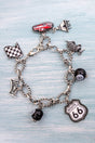TIPI Desert Highway Legend Silvertone Charm Bracelet - Wholesale Accessory Market