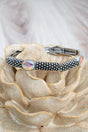 TIPI Iridescent Canyon Couture Silvertone Stretch Bracelet - Wholesale Accessory Market